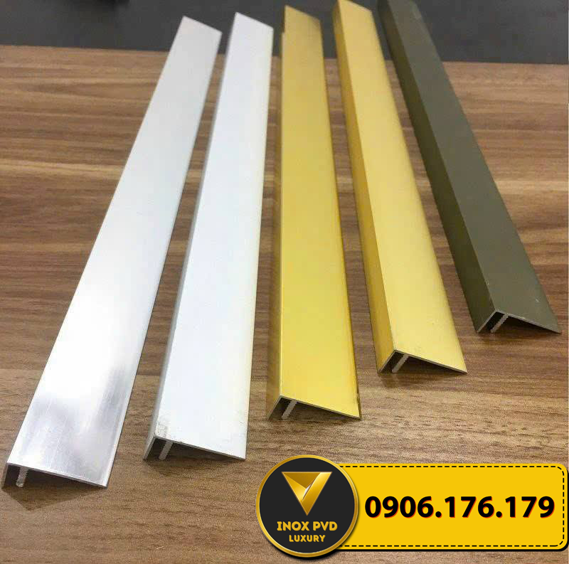 Nẹp Nhôm Sàn Gỗ Chữ F