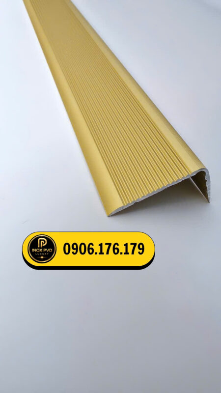 Nẹp nhôm chống trơn mạ anode cho bậc tam cấp ngoài trời tại Hồ Chí Minh Bình Phước Long An