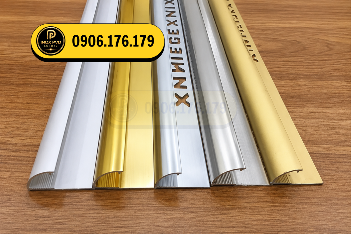 Nẹp nhôm bo góc tròn YC10 có bị gỉ không tại Sài Gòn