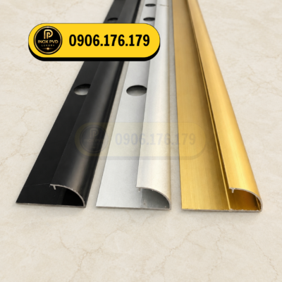 Cung cấp nẹp bo góc tròn YC10 Cái Răng Cần Thơ, nẹp nhôm bo góc tròn Anode chất lượng cao.