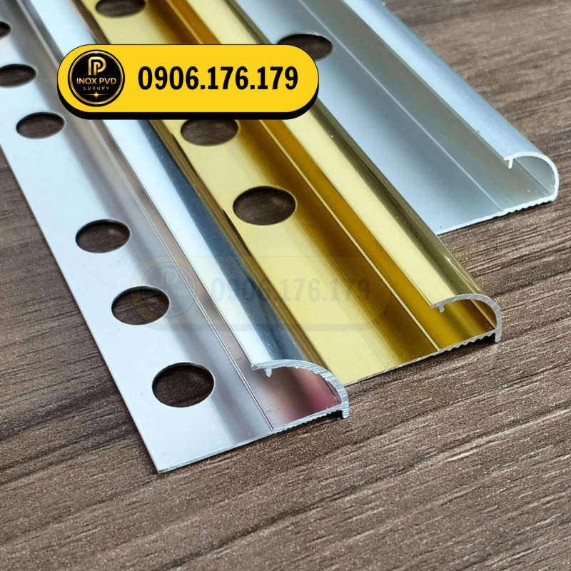 Nẹp nhôm bo góc bảo vệ cạnh và trang trí tại Vĩnh Thạnh Cần Thơ