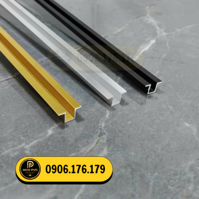 Nẹp nhôm U tai tại Hồ Chí Minh dùng che mép vật liệu nội thất – Hotline 0906.176.179
