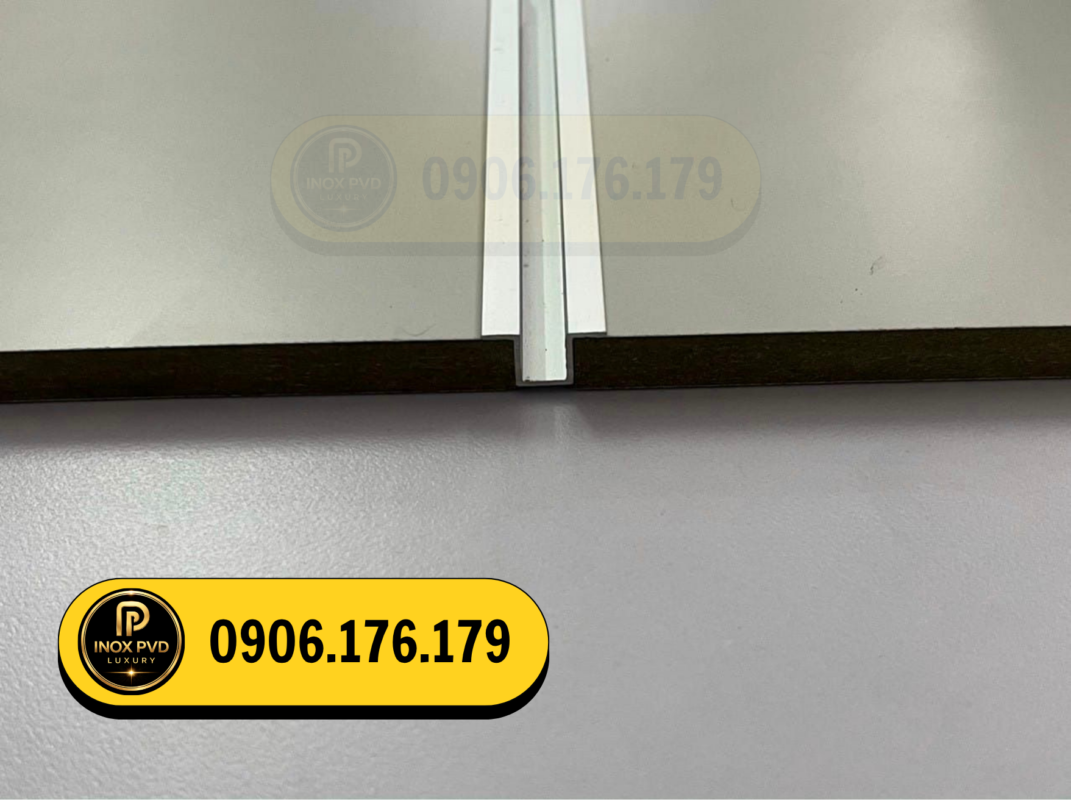 Nẹp nhôm U tai Đồng Nai tạo đường ron trang trí đẹp – Hotline 0906.176.179