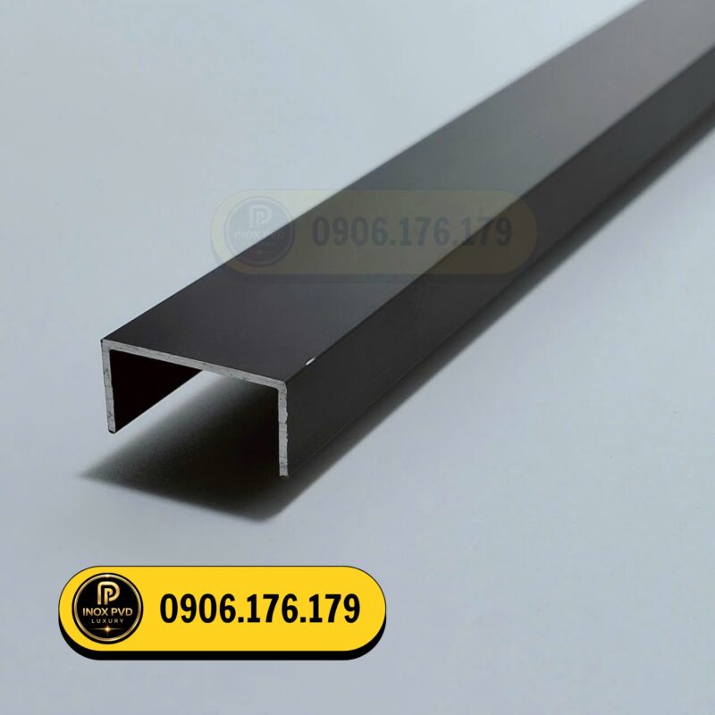 Nẹp inox trang trí chữ T V U L tại Cái Răng Cần Thơ