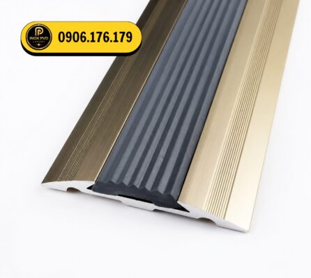 Báo giá thanh nẹp mặt bằng chống trơn NCP8.0 Định Quán Đồng Nai, thanh nẹp chống trượt cho sàn đá, sàn gạch và công trình thương mại.