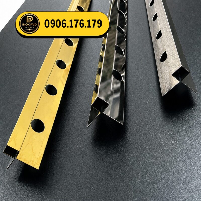 Tổng hợp nẹp inox và nẹp nhôm trang trí tại Ô Môn Cần Thơ